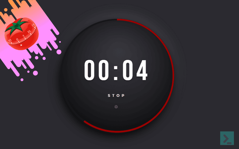 Build a Pomodoro Timer using HTML, CSS and Javascript
