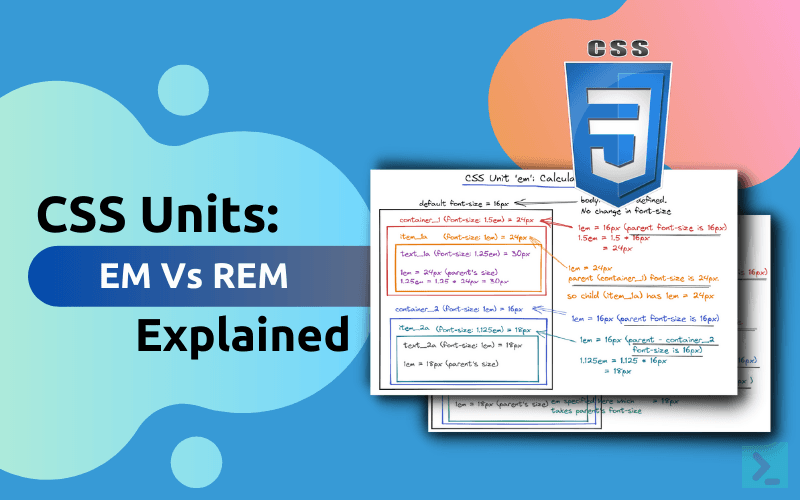 CSS Units Explained: EM Vs REM
